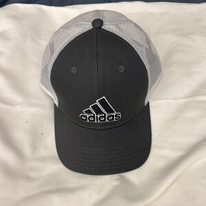 Adidas Black and White Mesh Cap
